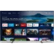 Philips 65PUS8057 Ultra HD 4K LED televizyon; ekranda Netflix ve uygulama menüleri, genel siyah tasarım