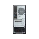 MSI MAG Infinite E1 14NUC5-080XTR masaüstü bilgisayarın gri arka paneli ve bağlantı portları