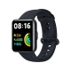Xiaomi Redmi Watch 2 Lite siyah akıllı saat, renkli sağlık ve aktivite ekranı açık şekilde önden görünür.