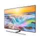 Samsung 65Q80R 65 inç QLED Ultra HD 4K televizyon, dalga manzaralı canlı ekran görüntüsü, genel renk.