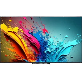 LG 65QNED86T6A Ultra HD 4K TV, renkli dinamik ekran görüntüsü ile QNED televizyon vitrini
