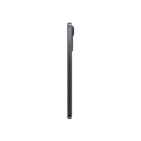 Xiaomi Redmi Note 11S siyah akıllı telefonun yan görünümü, ince gövde ve yan tuş detayları