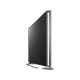LG 84UB980V Ultra HD 4K LED televizyon, siyah ekranlı ince tasarım yan görünüm