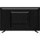 Grundig 32 GCH 6730B HD Ready LED televizyonun siyah arka paneli, bağlantı bölümü ve ayakları
