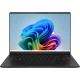 Asus Vivobook S14 OLED S5406SA-QD070W siyah ultrabook laptop ön görünümünde renkli ekran tasarımı