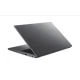 Acer Extensa 15 EX215-55-71F3 koyu gri iş ve ofis laptopu, yarı açık açıyla arka ve yan görünüm
