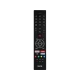 Vestel 32H9501 HD Ready HD TV için siyah LED televizyon kumandası, Netflix ve YouTube tuşlarıyla.