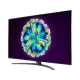 LG 65NANO866NA Ultra HD 4K LED TV ekranda renkli daire görseliyle, genel renk tasarımlı