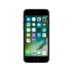 Apple iPhone 7 simsiyah akıllı telefon, ön yüz ekranı ve ana ekran ikonları görünen vitrin çekimi