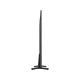 Samsung 85Q60A Ultra HD 4K QLED televizyon; siyah ayaklı ince tasarım görünümü.