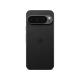 Siyah Google Pixel 9 Pro akıllı telefonun arka yüzü ve üçlü kamera tasarımı görünümü
