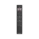 Philips 55PUS7607 Ultra HD 4K LED televizyon için siyah kumanda, genel renkli tasarım.