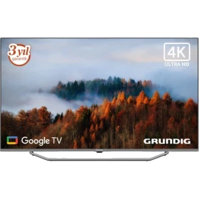 Grundig Rio 55 GJU 8900S Ultra HD 4K LED televizyon, ince çerçeveli ekran ve ayaklı tasarım