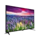 Vestel 55UD8900 Ultra HD 4K LED televizyon, siyah çerçeveli ekranında renkli çiçek tarlası görüntüsü