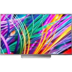 Philips 55PUS8303 Ultra HD 4K LED televizyon, renkli soyut ekran görüntüsüyle vitrin ürünü
