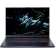 Siyah Acer Predator Helios NEO 18 AI PHN18-72-9424 oyuncu laptop, önden açık ekran ve RGB klavyeli