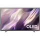 Samsung 83S95H OLED Ultra HD 4K TV, genel renkli şık tasarım ve OLED yazılı ekran görünümü