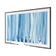 Samsung 75LS03HW Ultra HD 4K QLED televizyon, ince siyah tasarım ve ayaklı model görünüyor