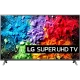 LG 49SK8000 Ultra HD 4K LED televizyon; renkli canlı manzara ekranı ile önden görünüm, genel tasarım