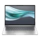 HP EliteBook 640 G11 gümüş ultrabook laptop, ince tasarım ve dalga desenli ekran görünümüyle vitrin karesi