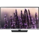 Samsung 40H5070 Full HD FHD TV ekranında mor çiçek manzarası, genel renkli vitrinde teşhir görseli