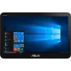 Asus V161GAT-BD081D masaüstü bilgisayar, siyah çerçeveli ekranında Windows masaüstü açık halde