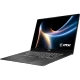 MSI Prestige 16 AI+ C3MG-039TR gri iş ofis laptop, açık ekran görünümü ve MSI logosu