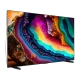 TCL 98P745 Ultra HD 4K LED televizyon ekranında renkli soyut manzara görüntüsü, genel renk.