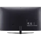 LG 49SM8600PLA Ultra HD 4K LED televizyonun arka paneli ve bağlantı girişleri, genel renk.