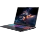 Siyah Acer Nitro 18 AI AN18-61-R9Y9 oyuncu laptop, RGB aydınlatmalı klavye ve geniş ekran tasarımıyla