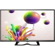 Sunny Assos 42 inç Full HD uydu alıcılı televizyon, siyah çerçeveli ekranında renkli soyut görüntü