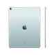 Apple iPad Air 2024 Wi‑Fi + Cellular 1024 GB 13 inc mavi tablet arka kapak görünümü ve yan profil