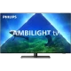 Philips 48OLED848 Ultra HD 4K OLED televizyon; canlı mavi “Ambilight TV” ekranı, genel siyah tasarım