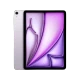 Apple iPad Air 2024 128 GB 11 inç mor renkli tablet; arka panel ve ekran görünümüyle vitrin ürünü.