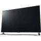 LG 65LA970V Ultra HD 4K LED televizyon, siyah ekranlı modern televizyon tasarımı