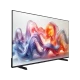 Vestel 55UG9750 Ultra HD 4K LED televizyon, renkli dalga desenleri gösteren ince ekran tasarımı