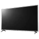 LG 75UK6500PLA Ultra HD 4K LED televizyon, genel renk, siyah ekranlı modern düz tasarım