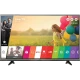 LG 60UH605V Ultra HD 4K LED televizyon, ekranda Live TV ve uygulama arayüzü görüntüsü