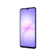 Samsung Galaxy A07 mor akıllı telefon, ince çerçeveli ekran ve damla çentik tasarımıyla önden görünüm
