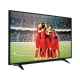Arçelik A43L 8740 5B Ultra HD 4K LED televizyon, futbol takımının stadyumdaki kutlama anını gösteriyor