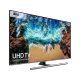 Samsung 65NU8000 Ultra HD 4K LED televizyon ekranında ultra HD içerik, genel renk modern tasarım