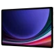 Samsung Galaxy Tab S9+ Wi‑Fi 512 GB bej tablet, geniş ekran üzerinde renkli arayüz deseniyle.