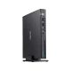 Asus E520-B3335M siyah masaüstü bilgisayar, ince dikey kasası ve ön bağlantı noktalarıyla