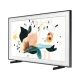 Samsung 75LS03T Ultra HD 4K QLED TV ekranında renkli modern suluboya tarzı görsel görüntüleniyor