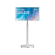 Onvo 32OVM6000 Slide & Go 32 inç Full HD LED televizyon, beyaz standlı ve renkli ekranlı
