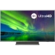 Philips 55PUS7504 Ultra HD 4K LED televizyon; geniş ekran ve 4K UltraHHD yazılı canlı ekran görüntüsü