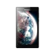 Lenovo Tab 2 A7-10 siyah tablet, ön yüzünde ekran ve dünya temalı arka plan görüntüsü.