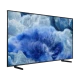 Samsung 50Q8FA Ultra HD 4K QLED televizyon, siyah gövdeli ekranda buz mavisi manzara görüntüsü