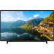 Arçelik A43L 8740 5B Ultra HD 4K LED televizyon, siyah çerçeveli ekranında dağ ve göl manzarası