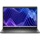 Dell Latitude 3540 N010L345014UBT10 gri iş ve ofis laptopu ekranında dalga desenleriyle.